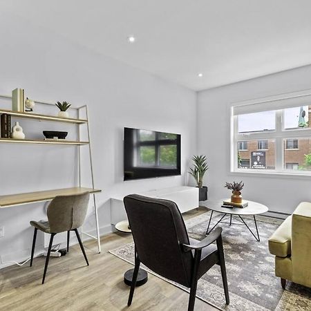 Stylish 2 Bedroom Haven By Jean Talon Market Montreal Exteriér fotografie
